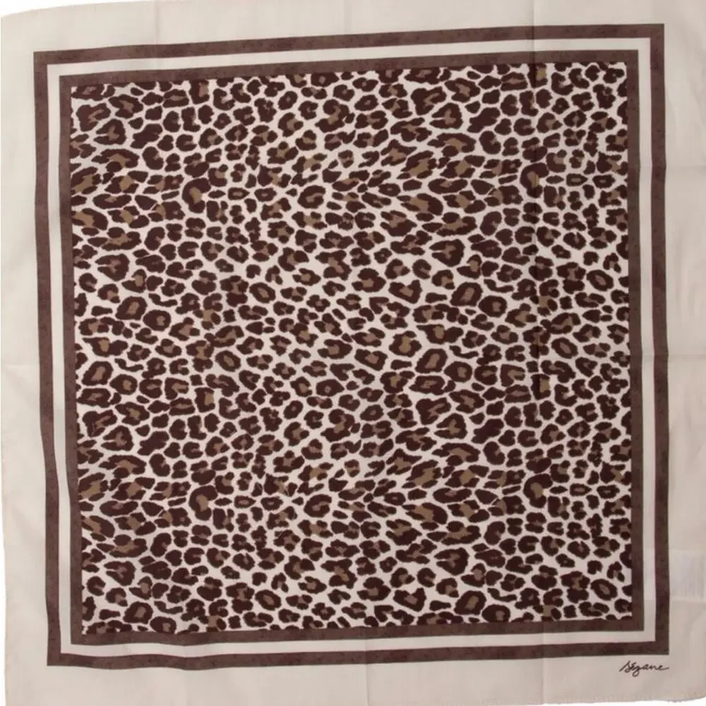 Sezane Leopard Print Scarf 🐆